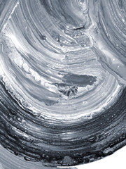 Gray brush stroke creative abstract hand painted background, original acrylic painting.