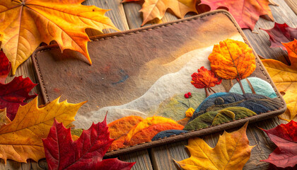 Felt mouse pad, Generated image	
