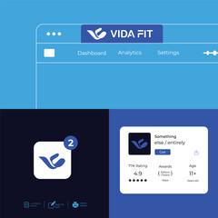 Logo template design