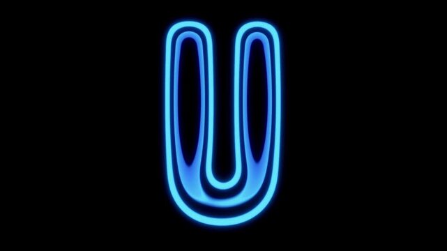 An animated letter that is revealed in a ghostly energetic style. Create cool full screen captions and overlays with the full set that features 26 letters and 10 numbers, with alphas for easy drag and