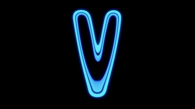 An animated letter that is revealed in a ghostly energetic style. Create cool full screen captions and overlays with the full set that features 26 letters and 10 numbers, with alphas for easy drag and