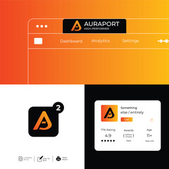 Logo template design