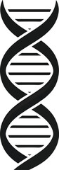 The dna icon. DNA symbol