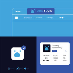 Logo template design