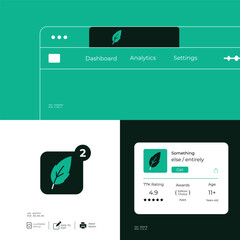 Logo template design