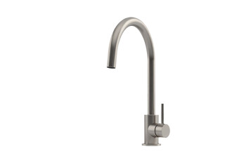 Kitchen faucet with single handle, suitable for various interior designs and home decor projects