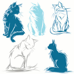 A service dog in a dynamic pose during an active mission with its handler. The illustration highlights discipline, strength, endurance, and professional training in police and special forces work