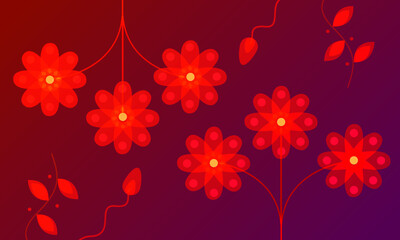 Wallpaper design . Computer screen wallpaper design . Abstract flower background design . Texture background design .