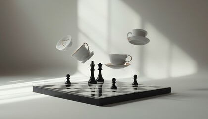 3d man standing in a circle