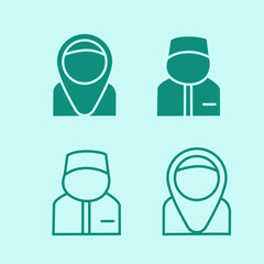 Ramadan Icons Set