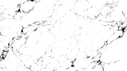 Fototapeta premium Black grunge texture with white background and scattered dark spots and lines