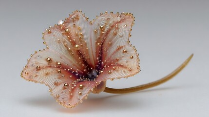 shell on a black background