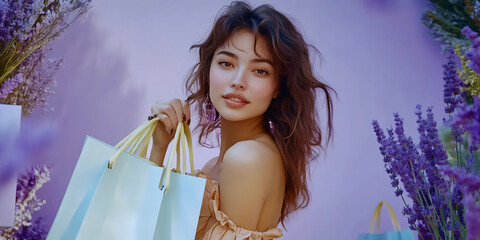 Luxury Shopping Experience, Fashion Retail Therapy, Spring Shopping Spree Vibe
