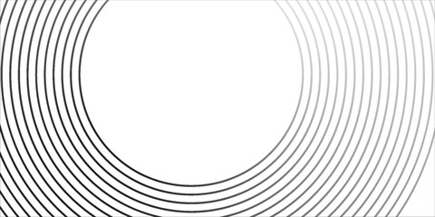 Modern White geometric abstract background overlapping layers on bright space with line effect decoration. Elegant Circle style concept modern graphic design element for banner