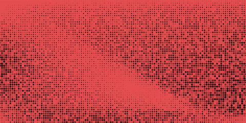 Elegant Dots halftone orange color pattern gradient texture with technology digital background. Modern Dots pop art comics with summer background eps 10