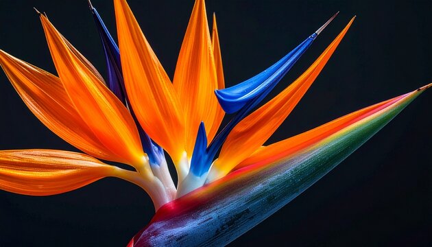 Exotische Strelitzie &ndash; Paradiesvogelblume