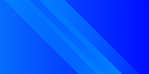 Obraz premium Abstract blue background with diagonal lines. Dynamic shapes composition. Vector illustration