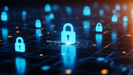 Secure data protection with advanced lock system