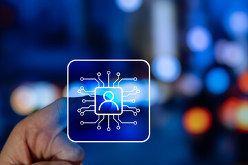 Electronic Identity Digital ID Authentication For Egov Services, Citizen Secure Login To Government Online Portal With Verified User Profile And Data Privacy In Digital Society