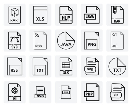 A Collection Of Developer And Designer File Types &ndash; From Code And Cad Files To Archives And Spreadsheets