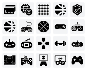 Competitive Gaming And Sports Analytics – Gamepads, Player Statistics, And Shields For E-Sports Branding And Content © Anthony