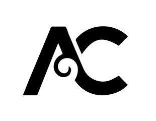 AC logo image,ac logo initial,ac letter logo,ac design logo,ac financial logo