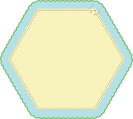 메모장 도형 디자인  꾸미기