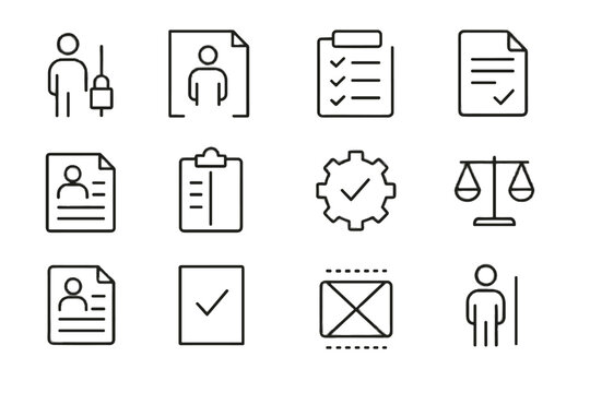 Icon vector icons minimalist limit awareness clear scope work control workload balance