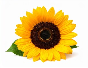 Obraz premium Gelbe Sonnenblume – positive Energie