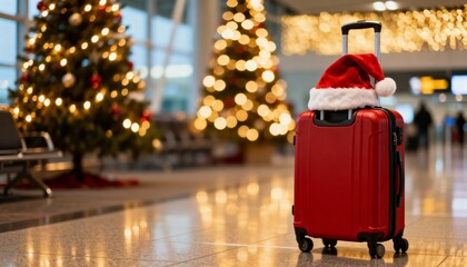 santa claus on the street in the night