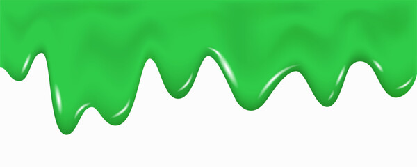 Green dripping slime texture, kiwi, lime or apple jam.