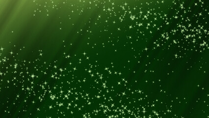 dark green color and smooth texture. with diagonal light direction, minimalist with a little grain effect or fine spots. with a sprinkling of stars