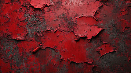 Abstract rustic fire red concrete texture background, featuring a dirty, worn look and trending color, perfect for design, banners, posters, and creative visuals