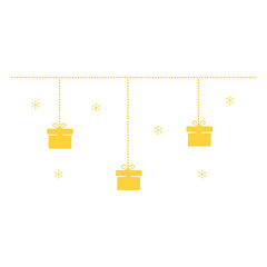 Hanging Christmas Gift Ornaments