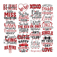 Valentine's Day svg bundle 