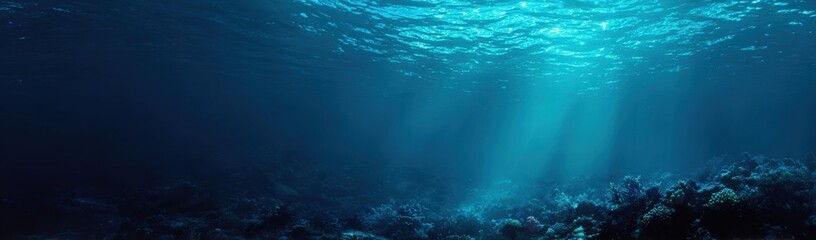 Underwater scene with sunlight (17)