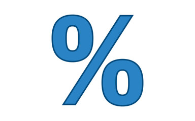 Percentage Symbol Vector Illustration