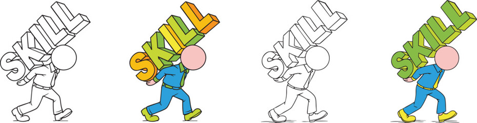 Skill development journey and the effort involved