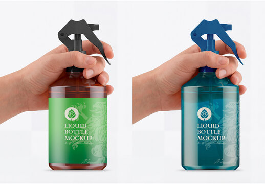 Realistic Handheld Spray Bottle