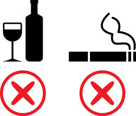 No alcohol or smoking allowed
