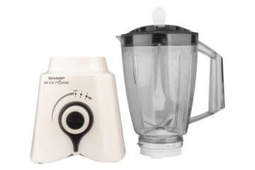 Fruit blender isolated on white background