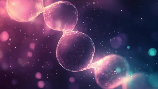 selective focus digital healthcare background with red blood cells and lab metrics