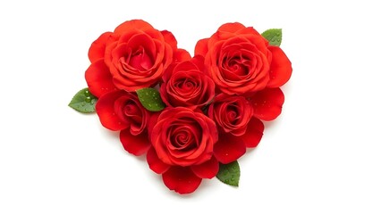 Fototapeta premium Happy rose day february 7, 2026 Happy rose day greeting card with red rose on blue background 