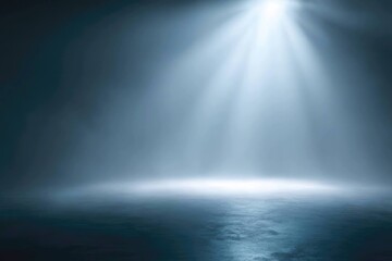 Soft Light Through Window in Misty Room