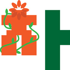 자음 한글 꾸미기