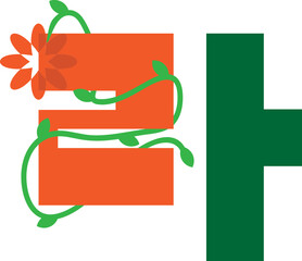 자음 한글 꾸미기