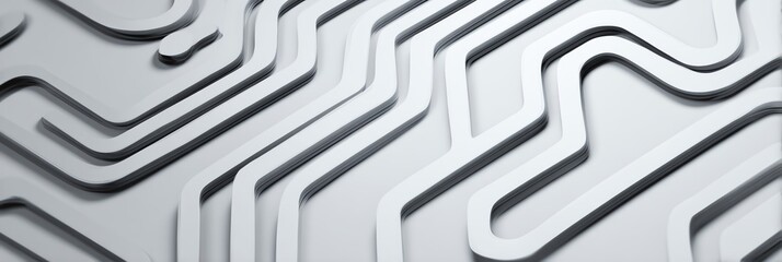 Abstract wave patterns create a visually striking texture in neutral tones.