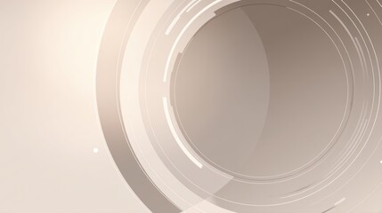 Abstract circles and lines create a modern, minimalistic background design.