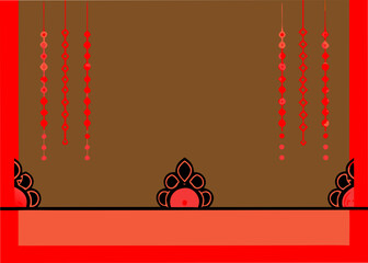 Decorative festival background