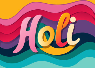 Celebrate holi with colorful joy